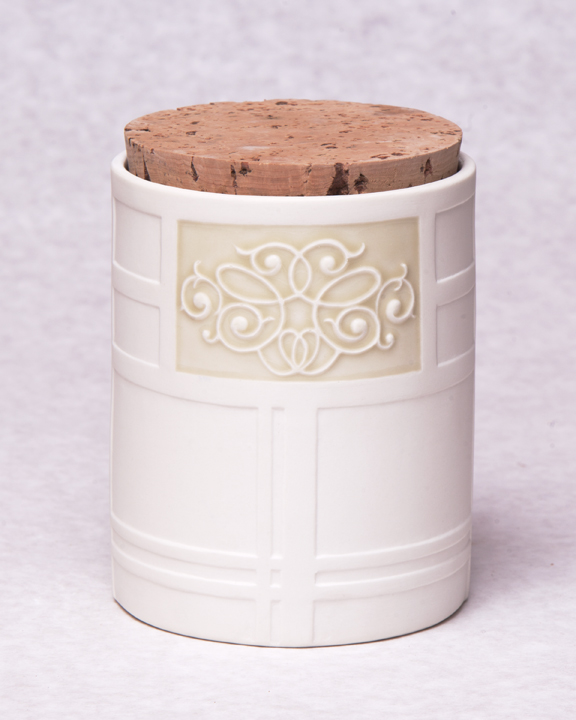 porcelain storage jar