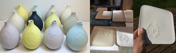 Lots of new work, lots of new colours heading to the shop! Lots of new work, lots of new colours heading to the shop!